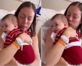 Com leucemia, Fabiana Justus chora ao saber que não pode amamentar