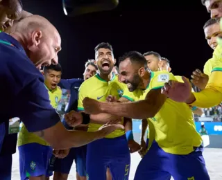 Em busca do hexa, Brasil enfrenta Japão no Mundial de Beach Soccer