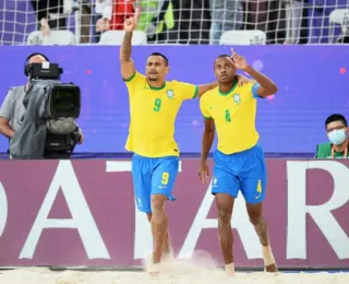 Em busca do hexa, Brasil estreia na Copa do Mundo de Futebol de Areia