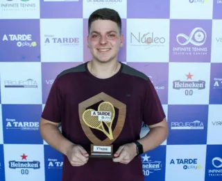 Estudante de jornalismo é campeão no A TARDE Play by Infinite Tennis