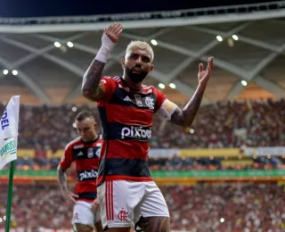 Ex-meia divulga interesse do Bahia no atacante Gabigol, do Flamengo