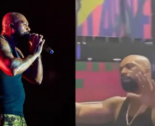 Fãs atiram garrafas no palco após show de MV Bill ser interrompido