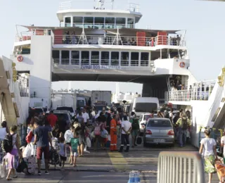 Ferry-Boat registra tempo de espera de 4h nesta quarta-feira de cinzas