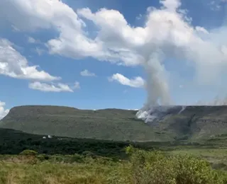 Focos de incêndio atingem pontos turísticos da Chapada Diamantina