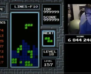 Garoto de 13 anos alcança feito inédito: zerar o jogo Tetris