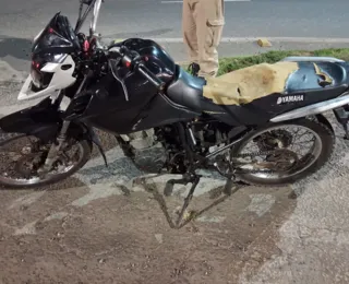 Homem é detido na BA-529 com motocicleta com restrição