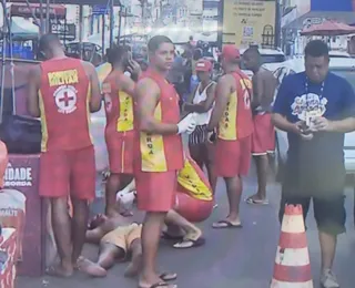 Homem é espancado após defender mulher agredida na Barra