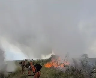 Incêndios no Capão mobilizam bombeiros, voluntários e aviões