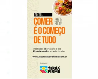 Instituto Terra Firme anuncia edital voltado para o combate à fome