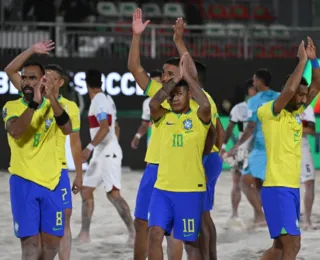 Já classificado, Brasil enfrenta México no Mundial de Beach Soccer