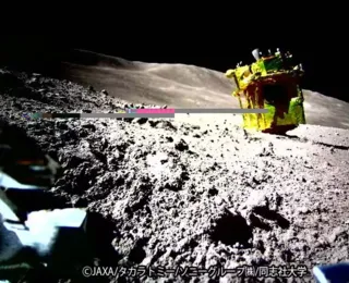 Japão divulga foto da Lua após pouso preciso de sonda