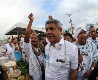 Jerônimo participa da celebração da festa de Iemanjá nesta sexta