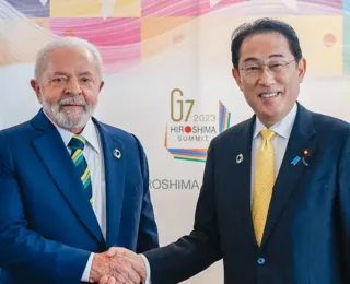 Lula e premiê japonês conversam sobre acordo com Mercosul