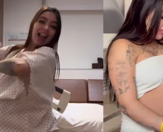 MC Mirella induz parto da filha: “hoje nasce”