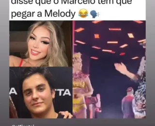 Marcelo Sangalo manda mensagem para Melody após Ivete sugerir affair