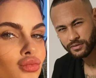 Modelo brasileira é mãe do terceiro filho de Neymar