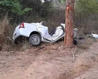 Motorista morre após carro bater em árvore no Baixo Sul da Bahia