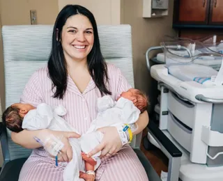 Mulher com dois úteros dá à luz bebês em dias diferentes nos EUA