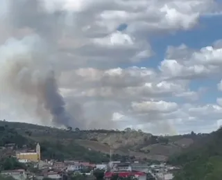 Mundo Novo segue para o 7° dia de combate à incêndio ambiental