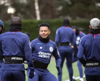 No segundo dia em Manchester, Bahia realiza treino técnico