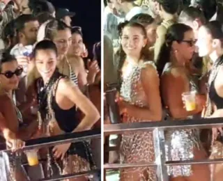 Olha elas! Marquezine e Sasha “quebram tudo” no trio de Ivete