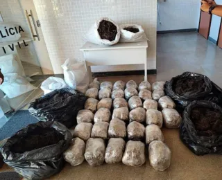 Polícia localiza 200 kg de maconha em Santa Maria da Vitória