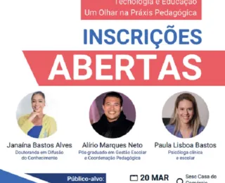 Programa A TARDE Educação realiza 1ª edição do Workshop+Webinar