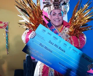 Publicitário de Lauro de Freitas é reeleito Rei Momo do Carnaval 2024