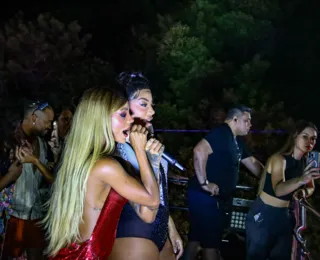 Sem cordas, Ludmilla arrasta milhares de foliões em pipoca na Barra