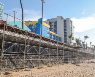 Semop instala nova estrutura para ambulantes que vão atuar no Carnaval