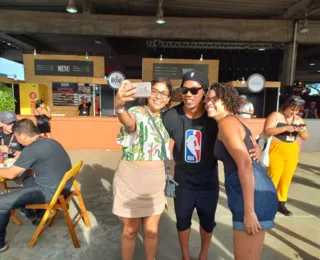 Sósia de Ronaldinho Gaúcho faz sucesso no Festival de Verão