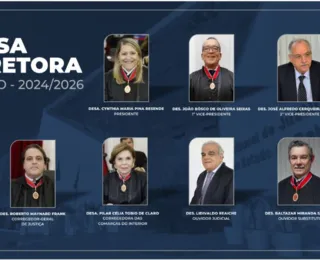 TJBA empossa nova Mesa Diretora para o biênio 2024-2026