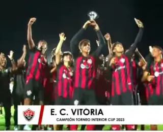 Time Sub-16 do Vitória é campeão de competição na Argentina