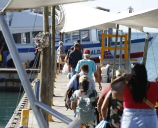 Travessias para Mar Grande e Morro operam com esquema especial