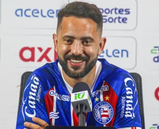 "Tudo para dar certo", diz Éverton Ribeiro em apresentação no Bahia