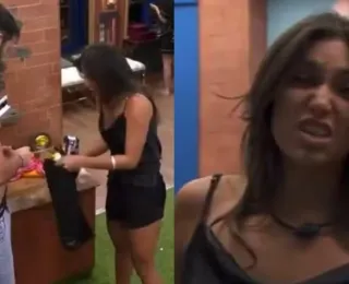 Vanessa Lopes joga escovas de dentes de participantes no lixo