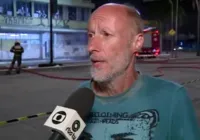 "Acho que minha irmã não saiu", lamenta sobrevivente de incêndio