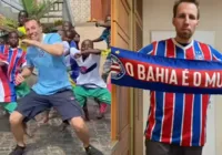 Alemão tricolor! Conheça gringo dançarino apaixonado pelo Bahia