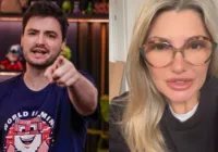 Antonia Fontenelle detona Felipe Neto: "doida pra amassar tua cara"