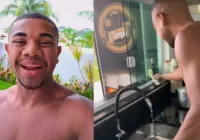 Após polêmica, Davi surge cozinhando e convoca “geral” para festa