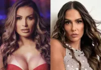 Após separação, Andressa Urach manda cantada a Deborah Secco; confira