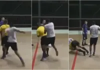 Árbitro é agredido e desmaia durante jogo em Goiânia