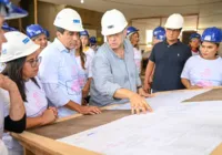 Bruno Reis vistoria obras do Hospital Maternidade e da Criança