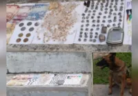 Cães Farejadores da PM localizam drogas em Santa Cruz de Cabrália