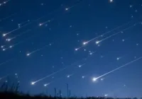 Chuvas de meteoros poderão ser observadas neste domingo