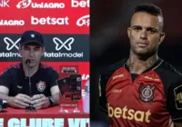 Condé joga para diretoria chegada e saída de Luan do Vitória