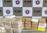 Denúncias anônimas ajudam a polícia a apreender 37kg de drogas na BA