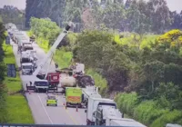 Engarrafamento na BR-116 ultrapassa 20 km e altera voos; entenda