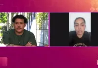 Ex de Buda aparece ao vivo e chora no Mais Você: “Faltou hombridade"