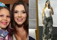 Filha de Simony posta foto na academia e impressiona por perda de peso